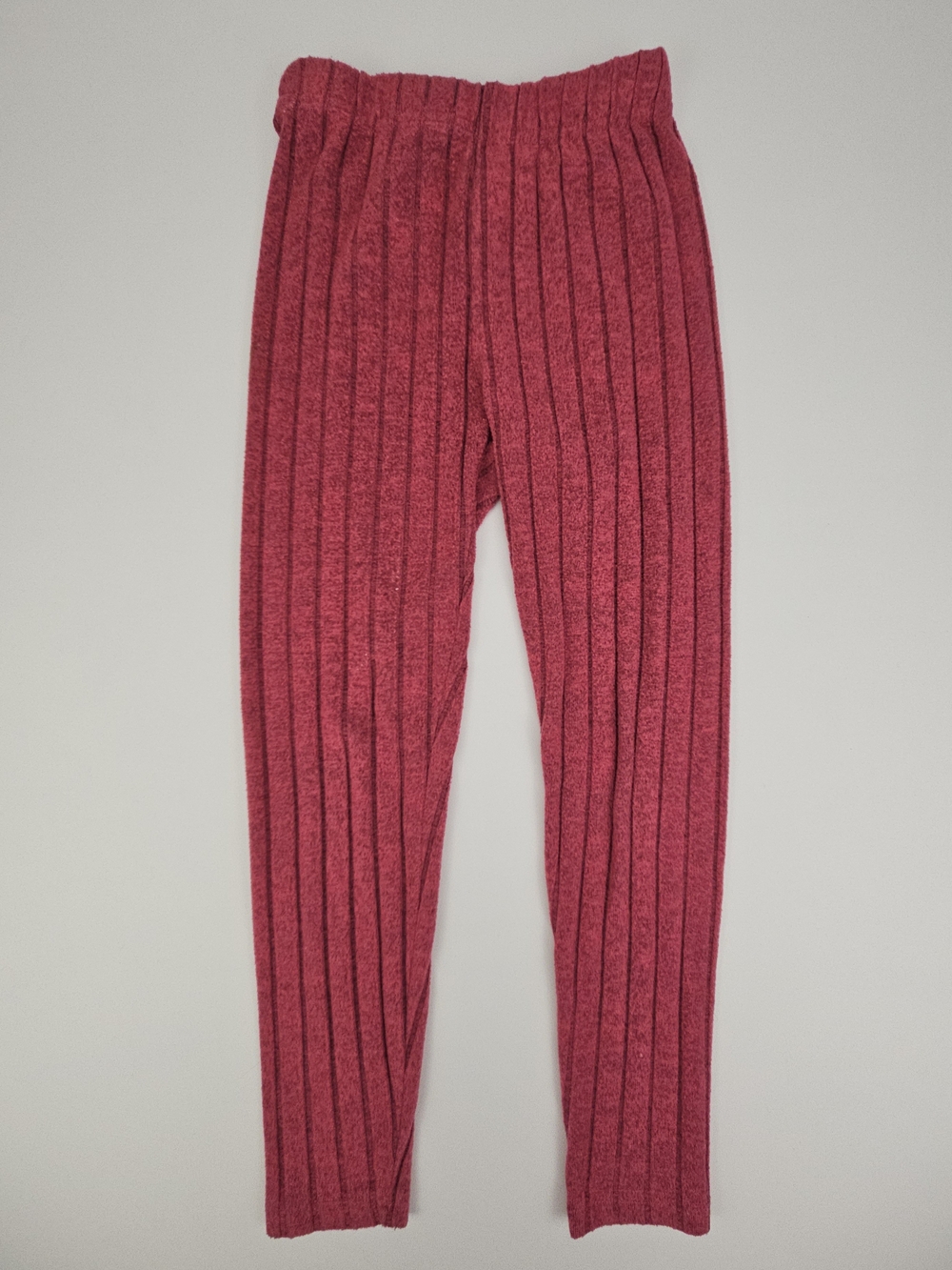 5/$25 SHEIN Ribbed Knit Leggings Pink Girls Size 9Y